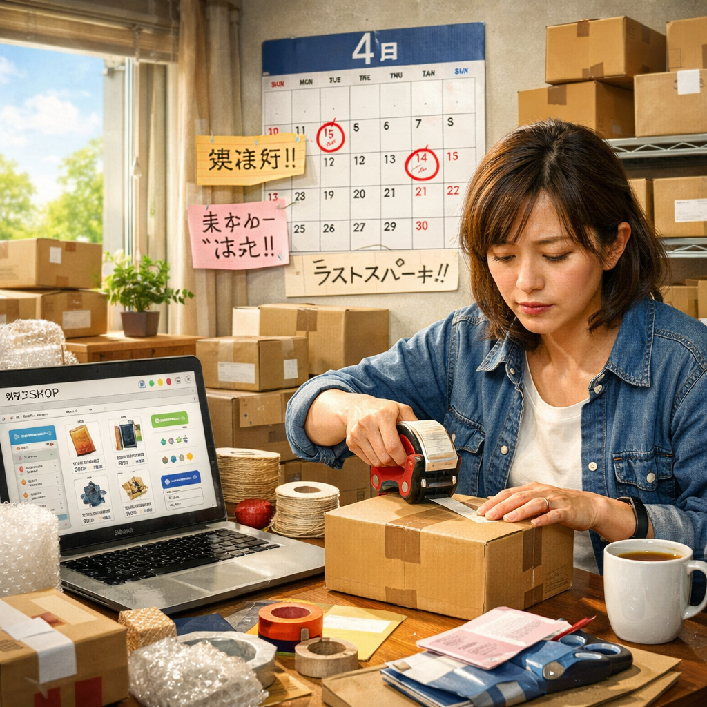 個人事業主のEC運営が「発送」で行き詰まる理由