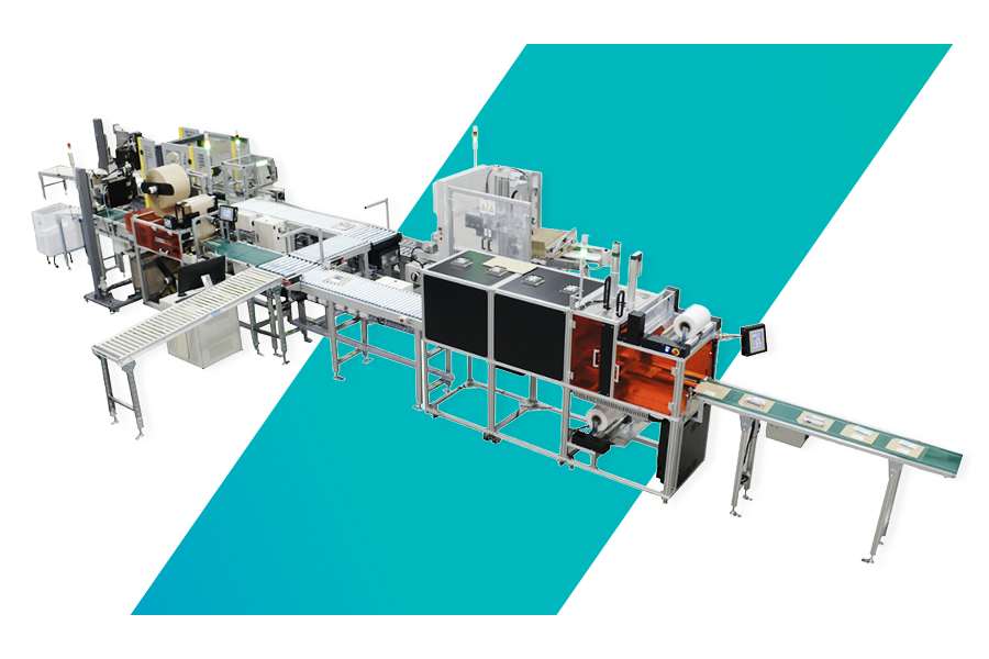 箱シュリンク梱包システム